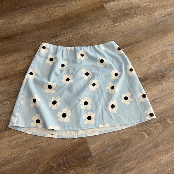 Princess Polly Shelly Blue Mini Skirt - Picture 2 of 4